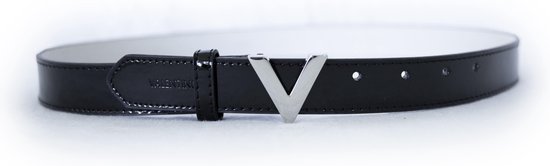 Valentino Forever Kledingriem - Zwart lak - Maat M (110 cm)