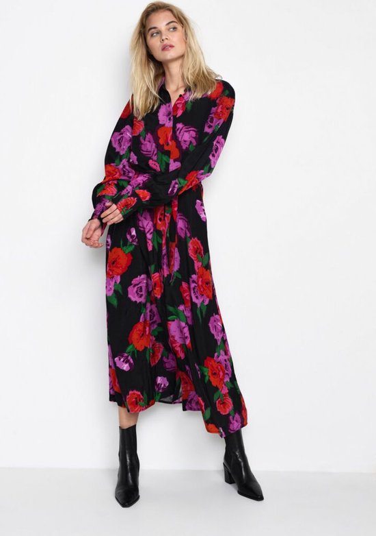 Kaffe - Maat 42 - KAflorina Shirt Dress Dames Jurk