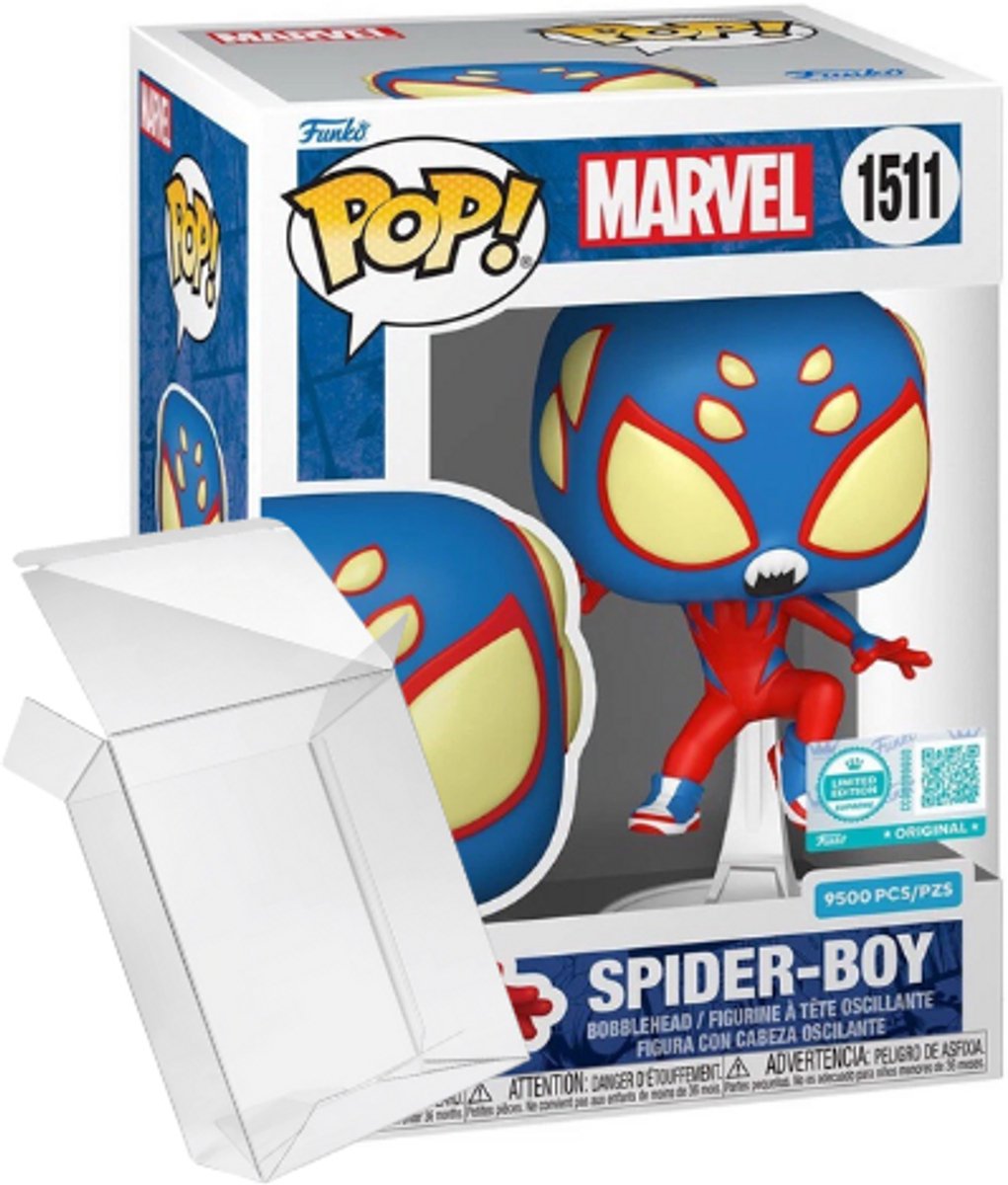 Spider-Boy, Funko Pop, Marvel, bobblehead, limited edition