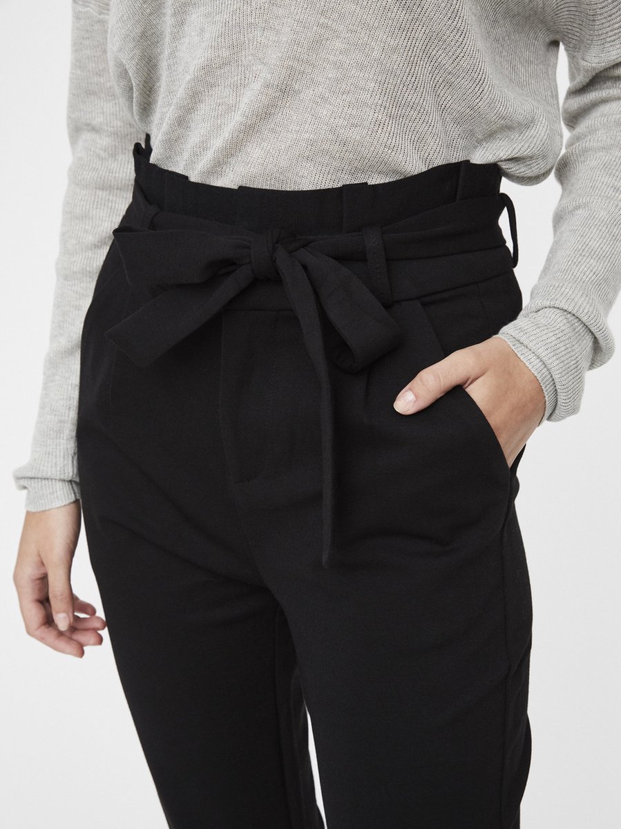 Vero Moda - Maat L X 34 - VMEVA HR LOOSE PAPERBAG PANT GA NOOS Dames Broek