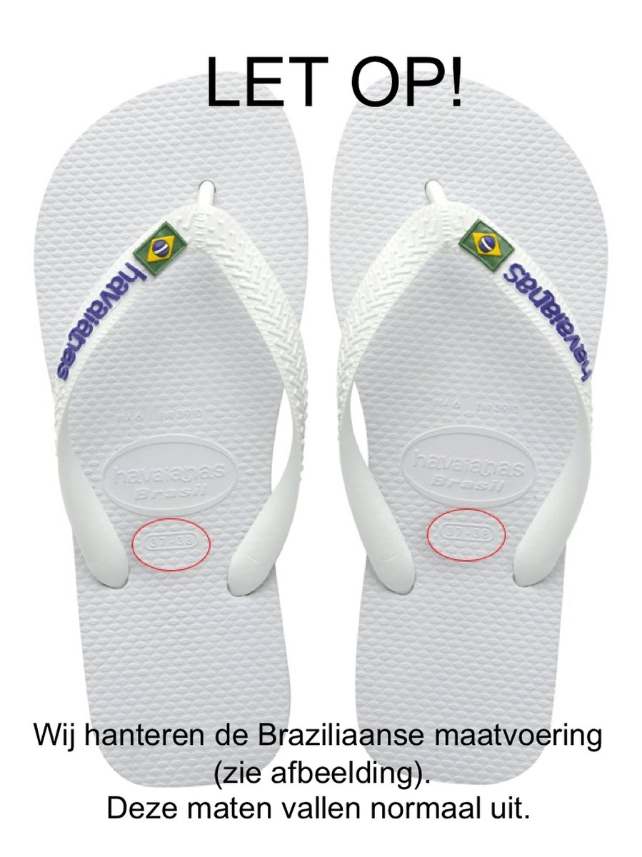 Havaianas - Maat 39/40 -Slim Metallic Print Dames Slippers - Black/Black/Black