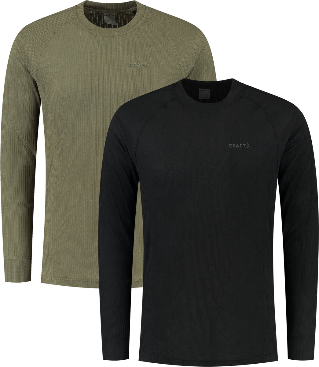 Craft  - maat XXL - CORE 2-pack Baselayer Thermoshirts Heren - Zwart