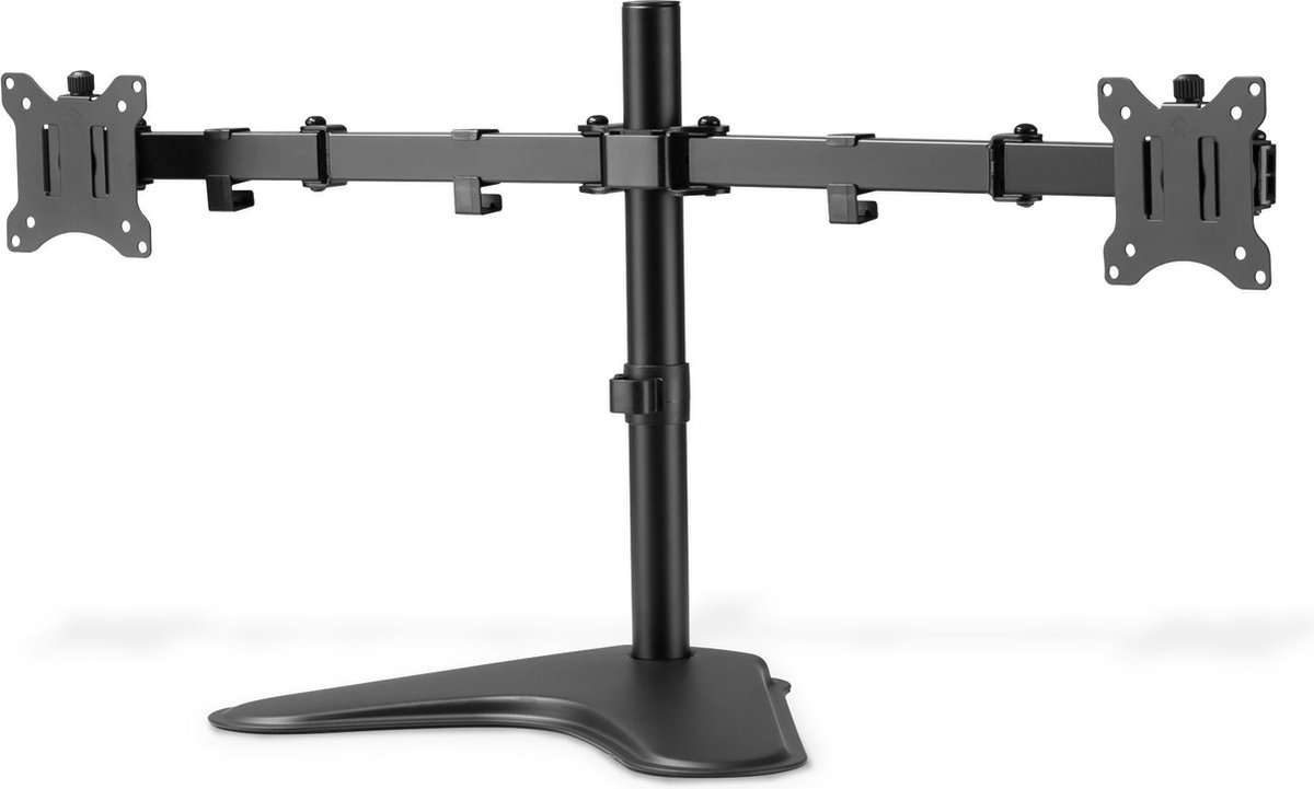 Schermtafel Support Digitus DIGITUS Soporte de monitor universal dual Zwart 32"