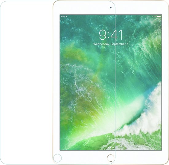 Azuri screen protector Tempered Glass - transparant - iPad (2017) 9,7 inch