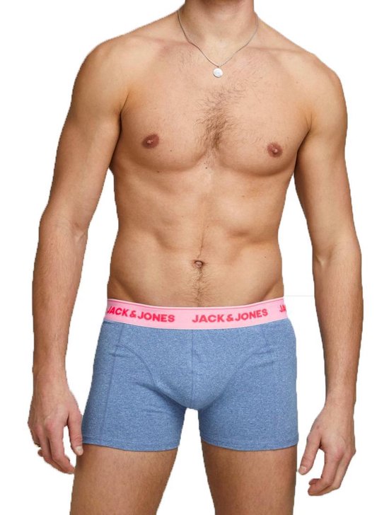 JACK&amp;JONES 3-Pack Boxershorts - Grey Melange - Maat M