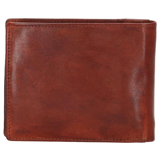 Micmacbags Wallstreet Heren billfold Portemonnee - cognac