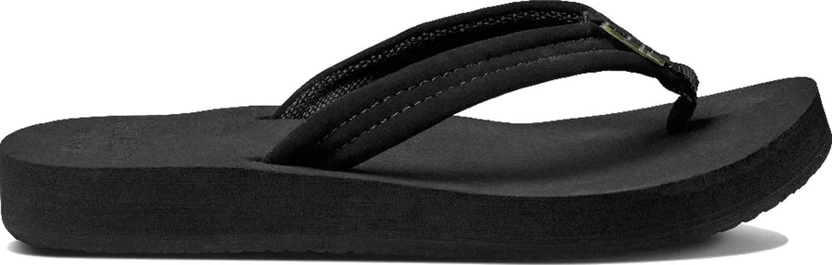 flip-flops, thong, zwart, schuimzool, casual footwear