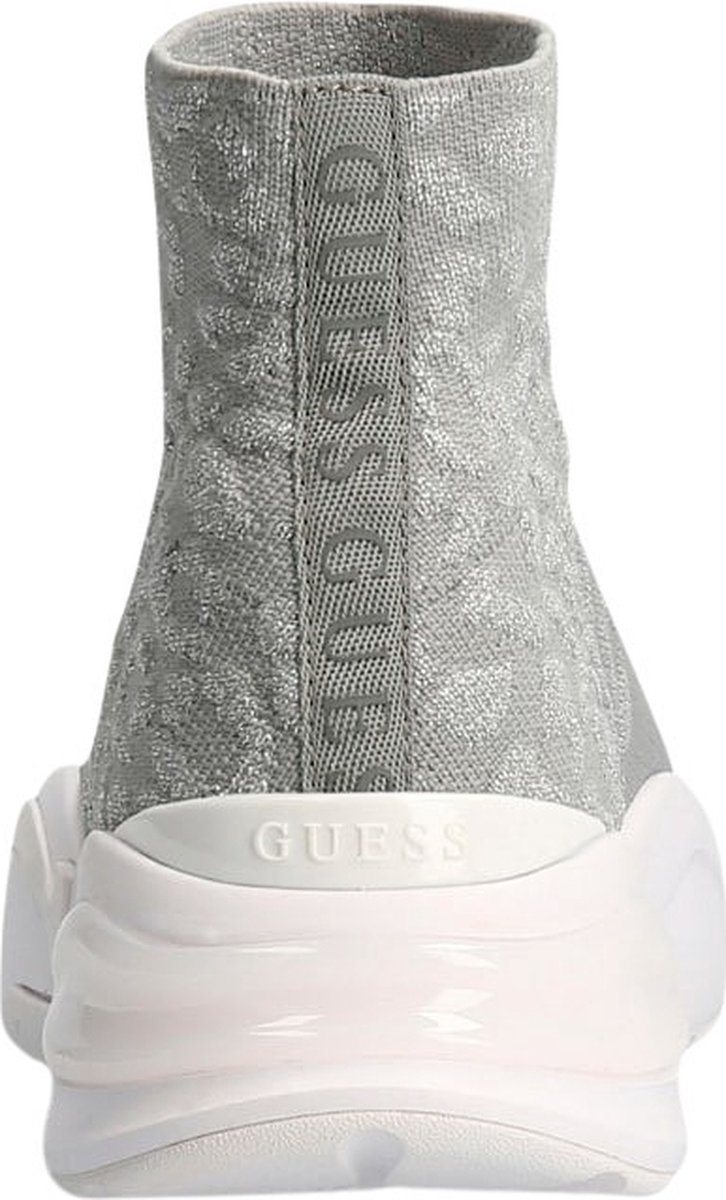 Guess - Maat 40 - Baylora Dames Sneakers - Zilver