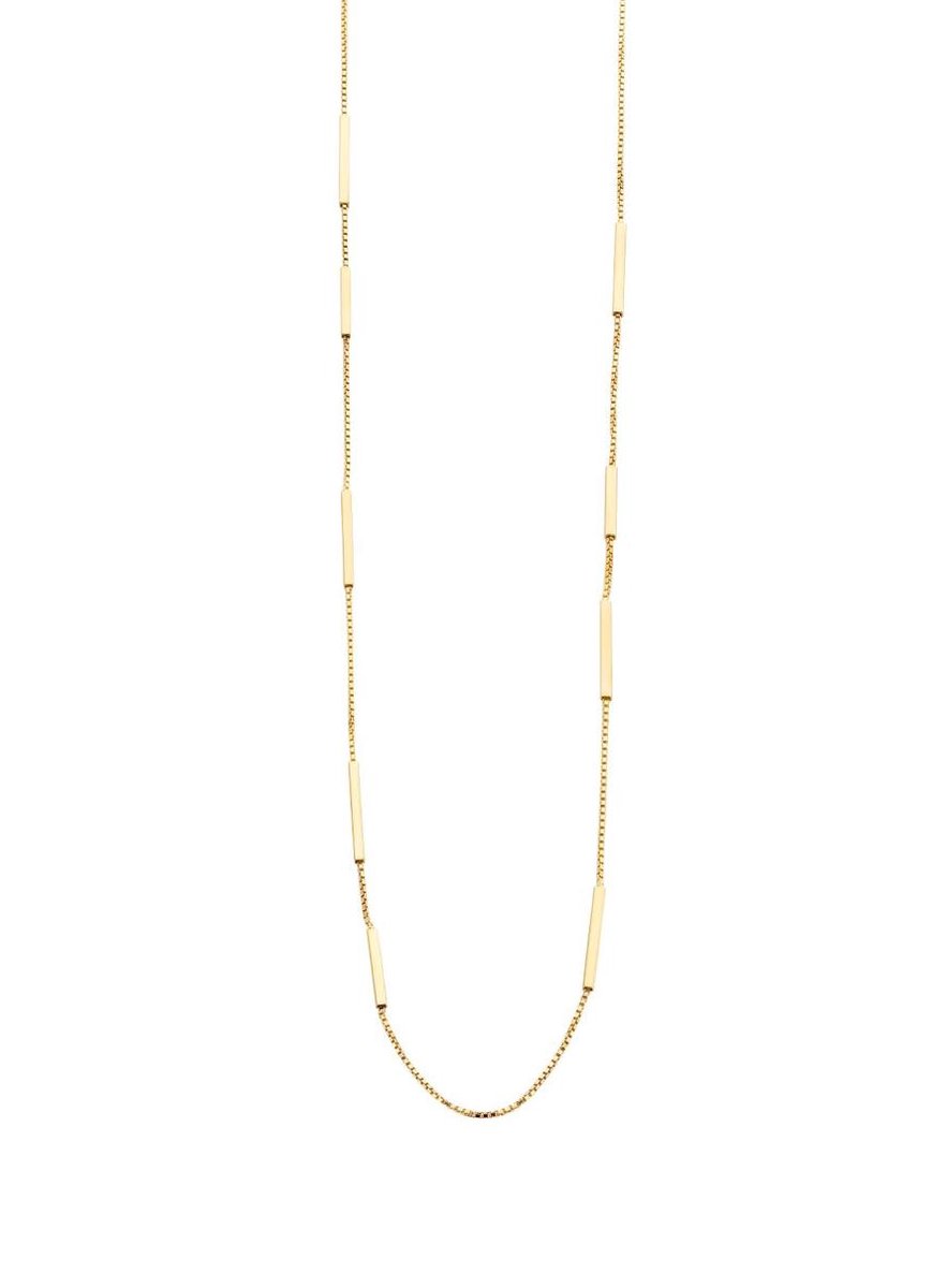 Casa Jewelry Collier Mikado - Zilver - Goud Verguld