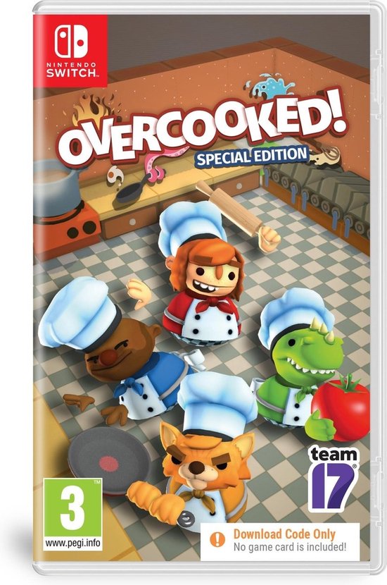 Overcooked! Special Edition - Switch (code in a box)