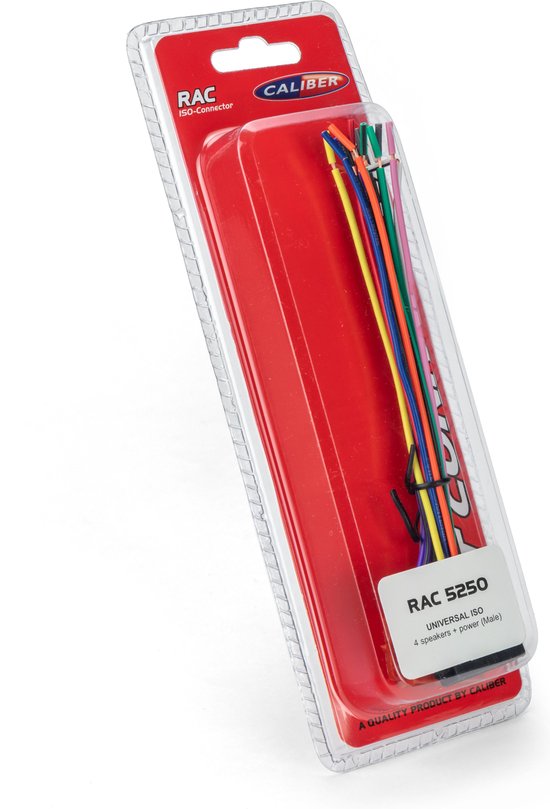 Caliber RAC5250 - Accessoire - Universele isostekker