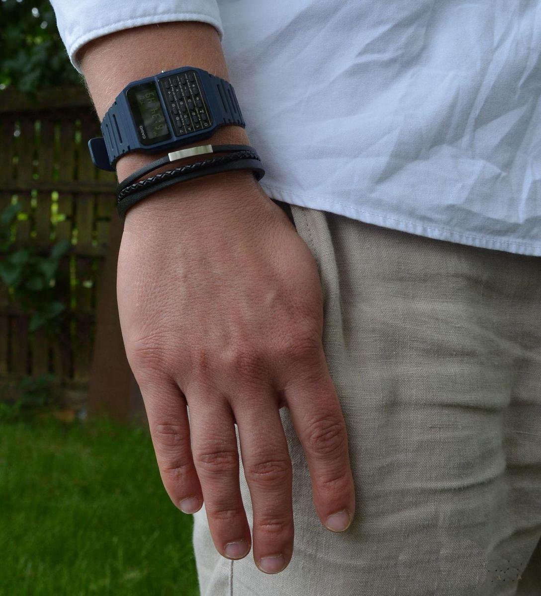 Casio Vintage Heren Horloge CA-53WF-2BEF - 34 mm