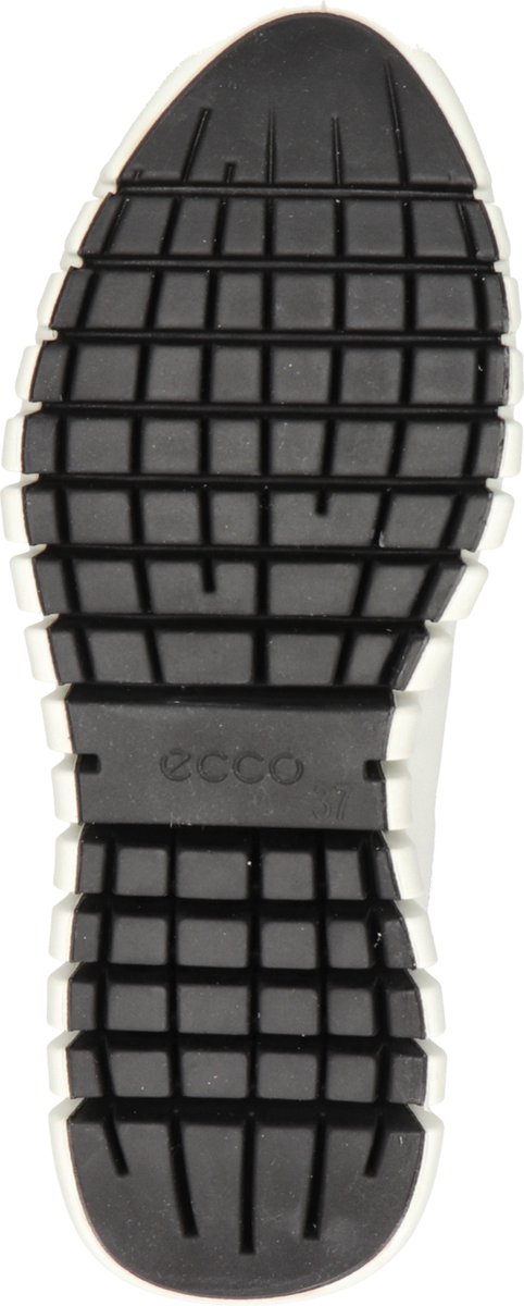 Ecco - Maat 40 - Gruuv W Sneakers wit Leer - Dames