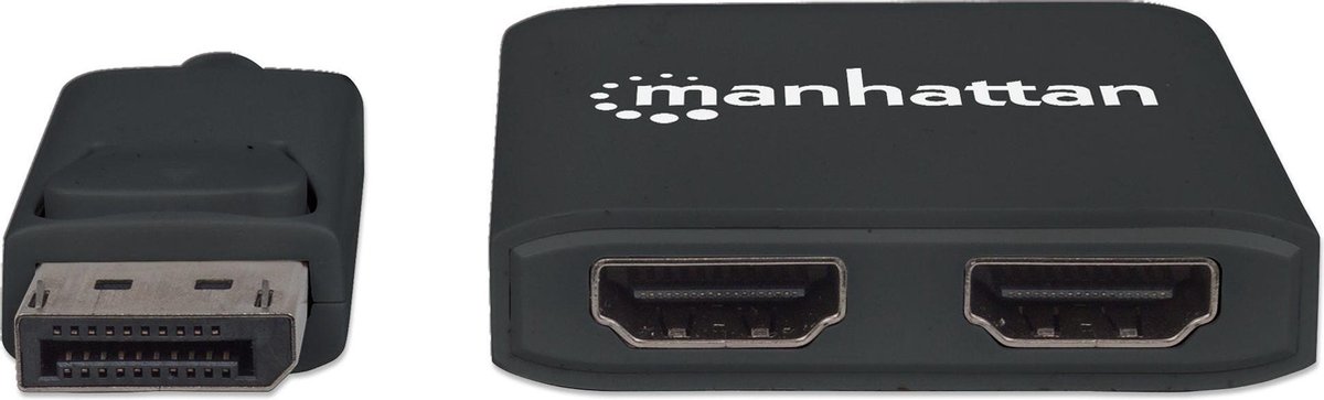 Manhattan 152716 DisplayPort-splitter 2 poorten 3810 x 2160 Pixel