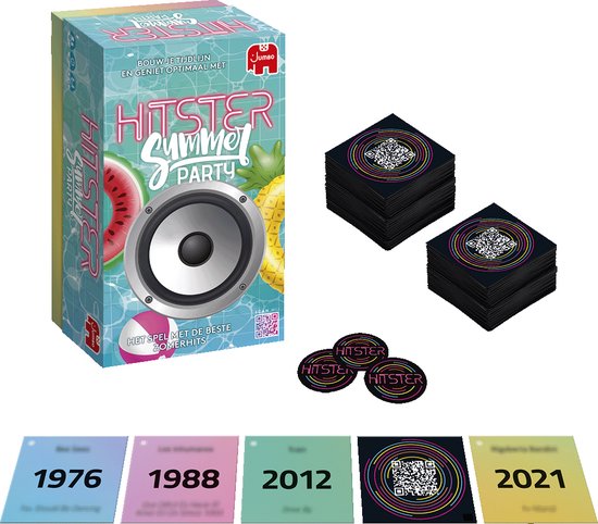 Jumbo - Hitster - Summer Party! - Nederlandstalig Partyspel - Actiespel