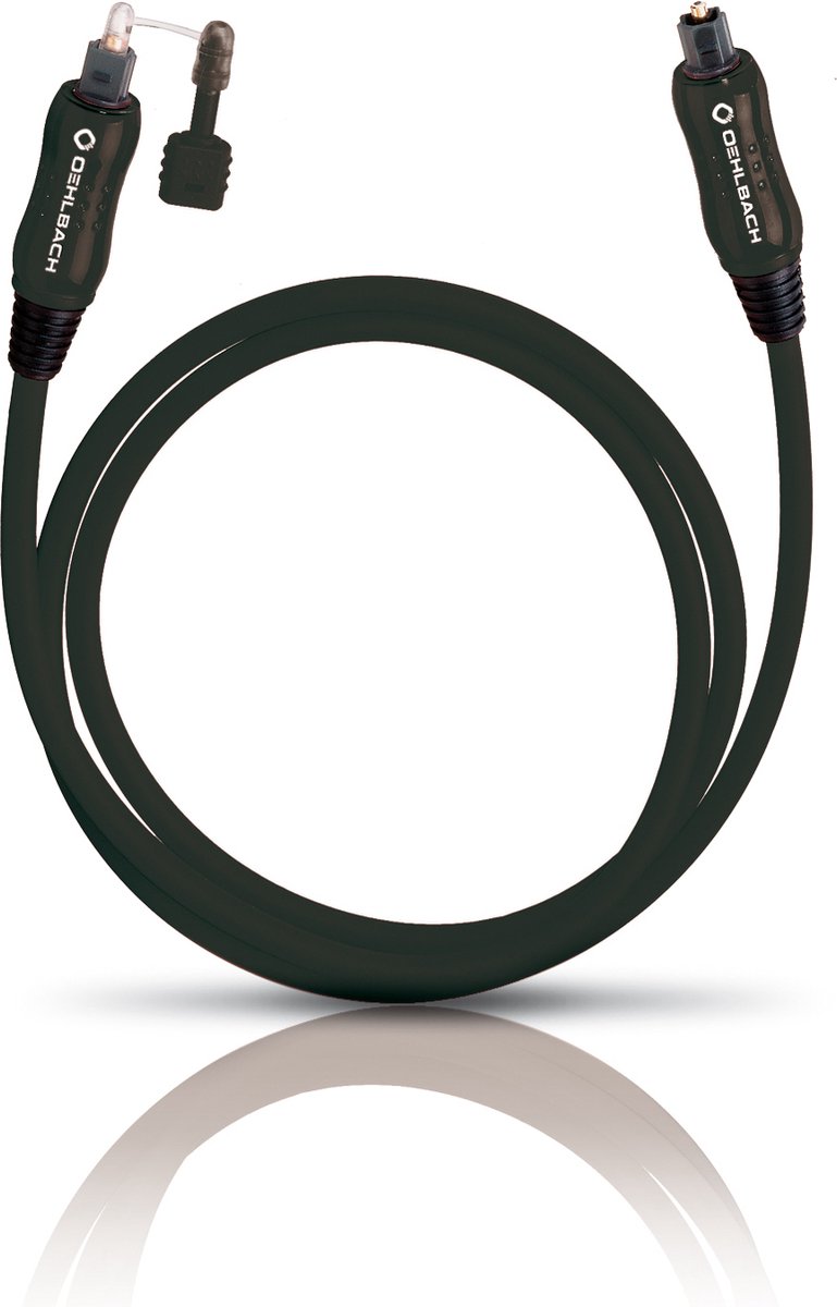 Oehlbach Toslink Optische audio aansluitkabel [1x Toslink-stekker (ODT) - 1x Toslink-stekker (ODT)]