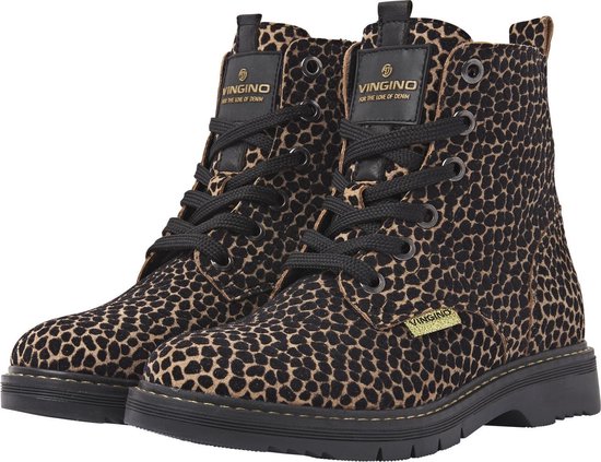 Vingino Dory Meisjes Laarzen - Brown - Maat 34