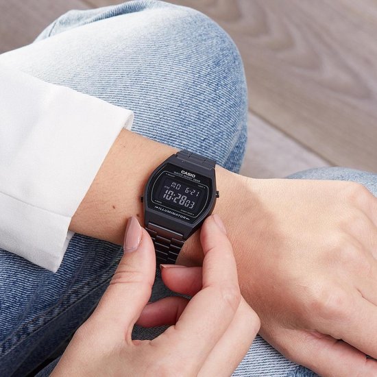 Casio Vintage Edgy B640WB-1BEF Heren Horloge - 35 mm