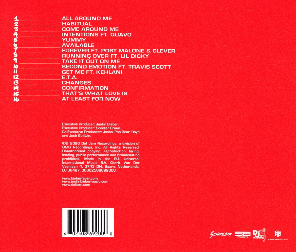 Justin Bieber - Changes (CD)
