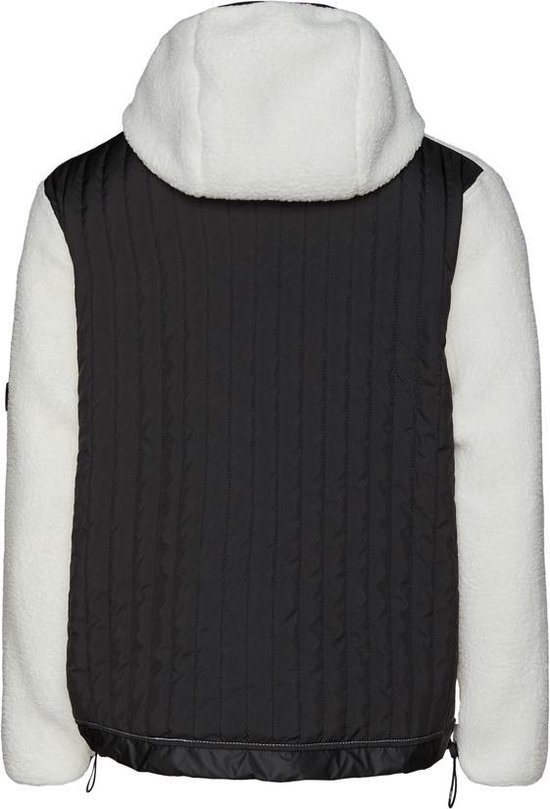 Rains - maat M/L - Fleece Pullover Hoodie - Off White - Unisex