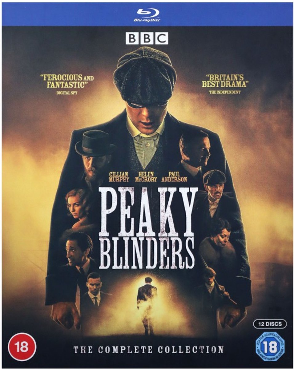 dvd, peaky blinders, collectie, blu-ray, poster, britse drama, tv-serie, serie, baard, kleding