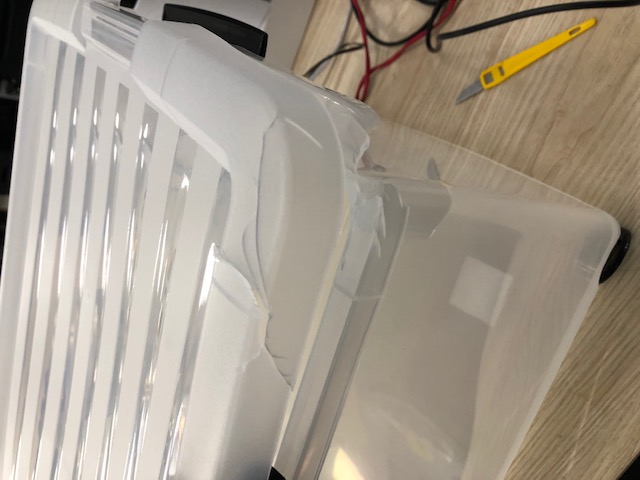 Koopjeshoek - Click'n Fit Multiboxx + wielen 60 liter