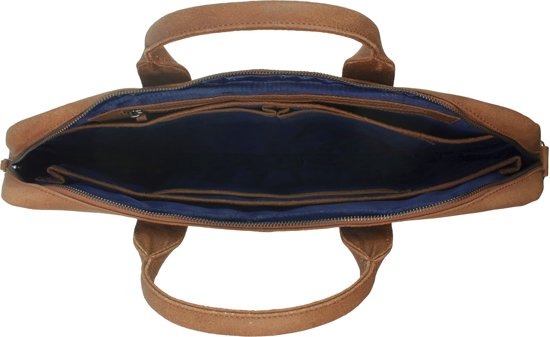 DSTRCT Limited Laptoptas - 17 inch - Cognac