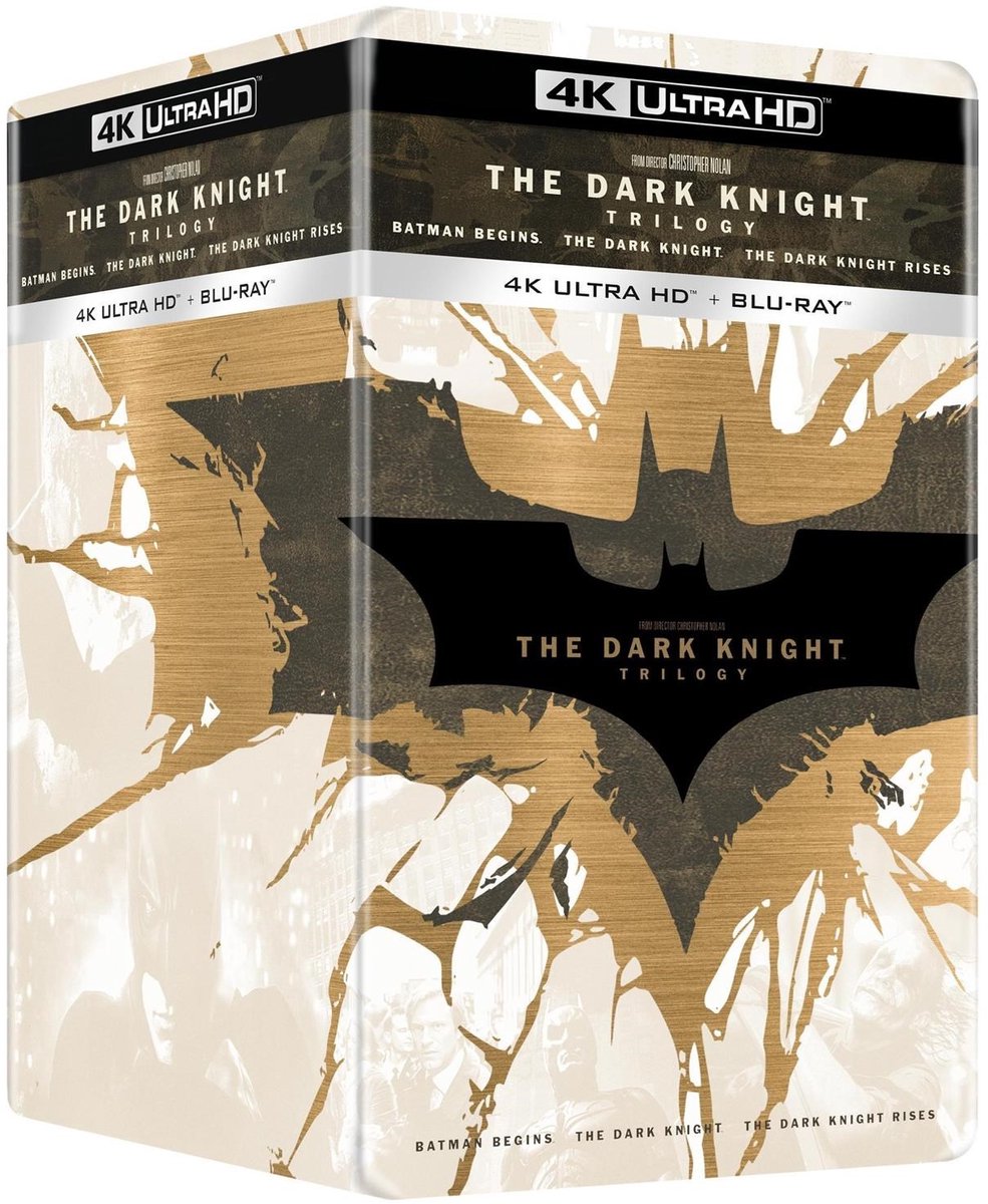 4K, Blu-ray, The Dark Knight, Batman, trilogy
