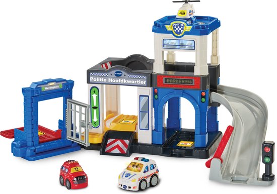 Vtech Toet Toet Politie Hoofdkwartier - Inclusief Agent Alex - Educatief Speelgoed - Tijd om Boeven