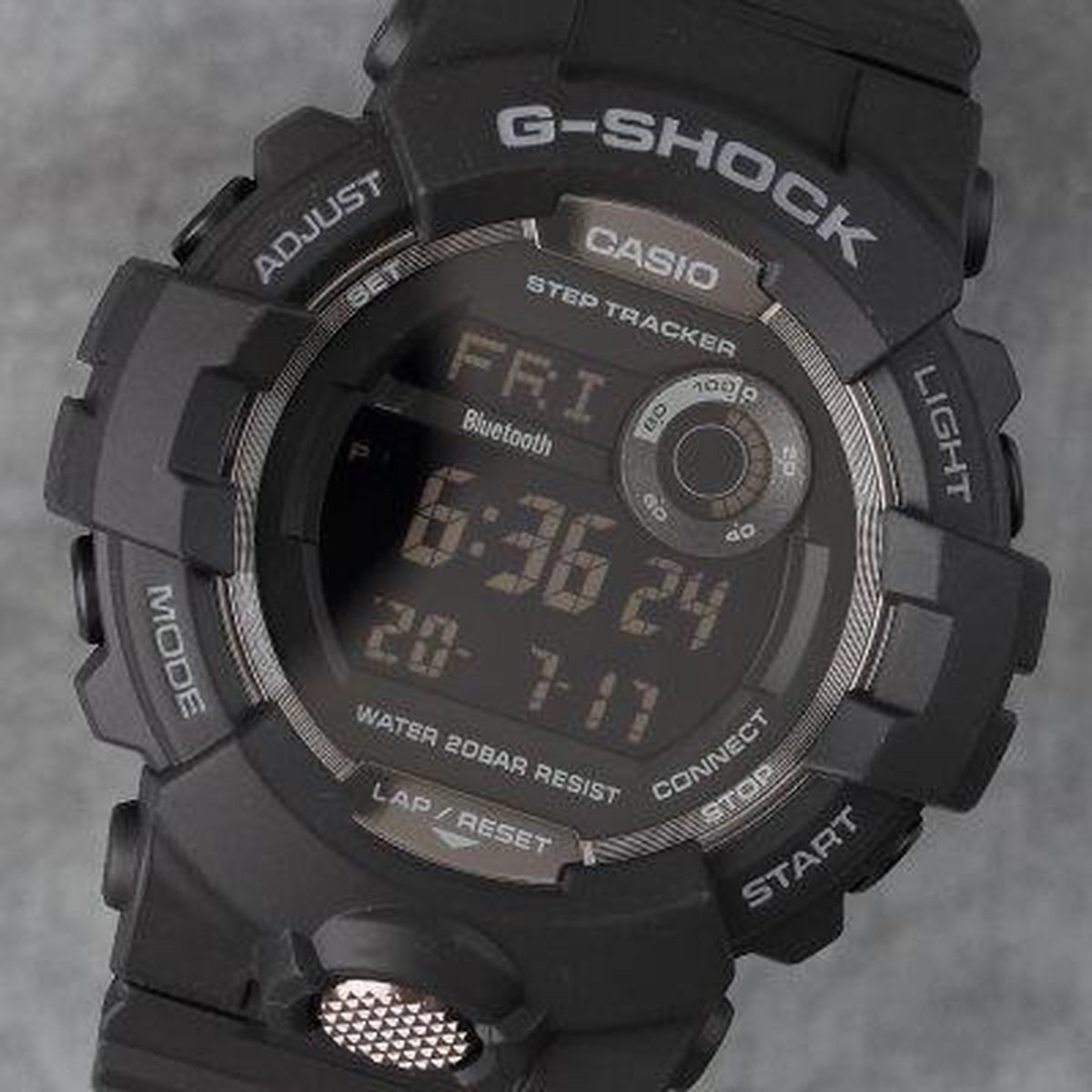 Casio G-Shock GBD-800-1BER Herenhorloge 48,6 mm - Zwart