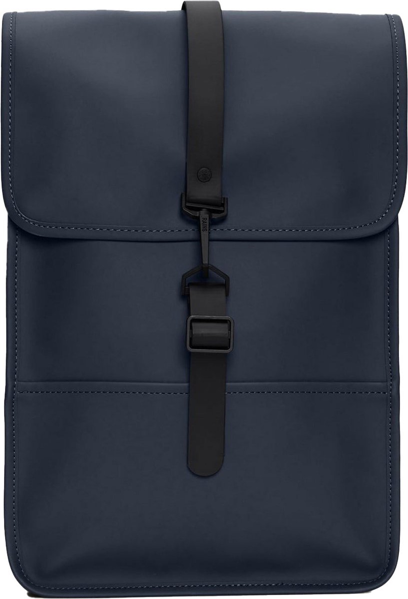 rugzak, rugzakken, blauw, voering, sluitingen