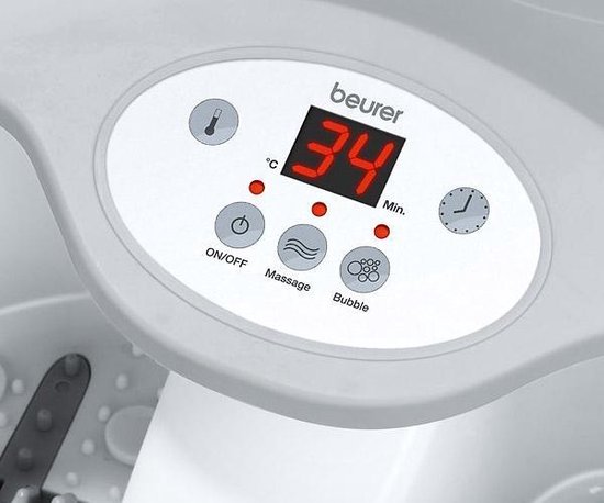 Beurer FB50 - Voetenbad - XXL - 3 pedicure opzetstukken - Verwarming