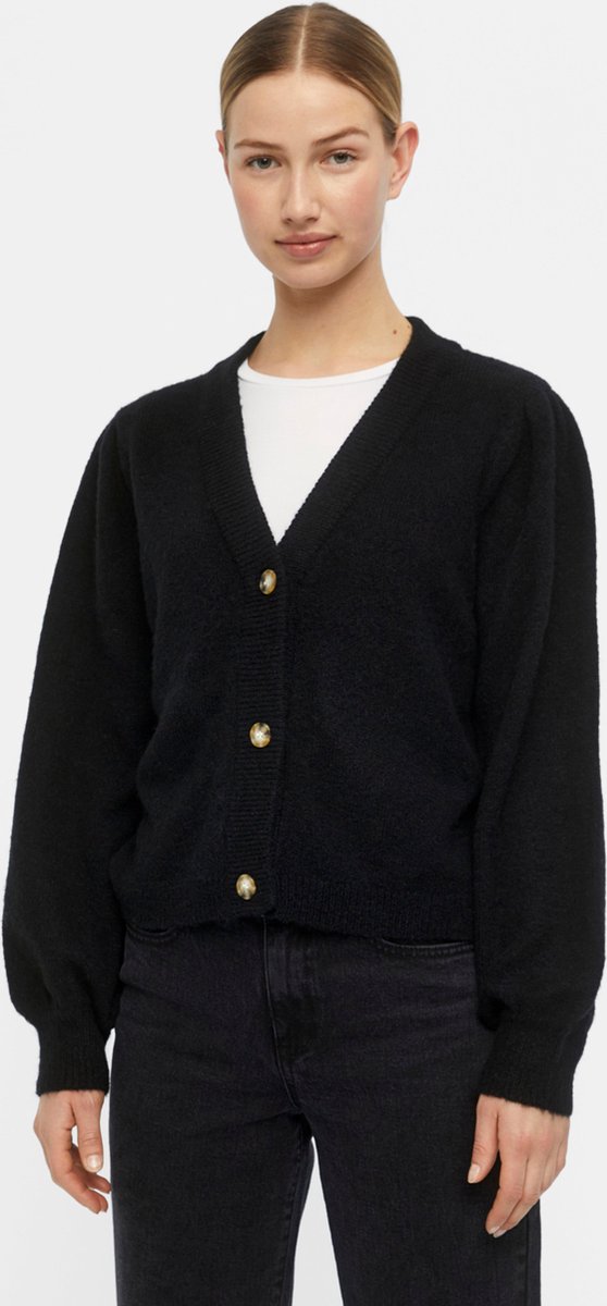 OBJECT - Maat XS - OBJEVE NONSIA L/S SHORT CARDIGAN NOOS Dames Vest