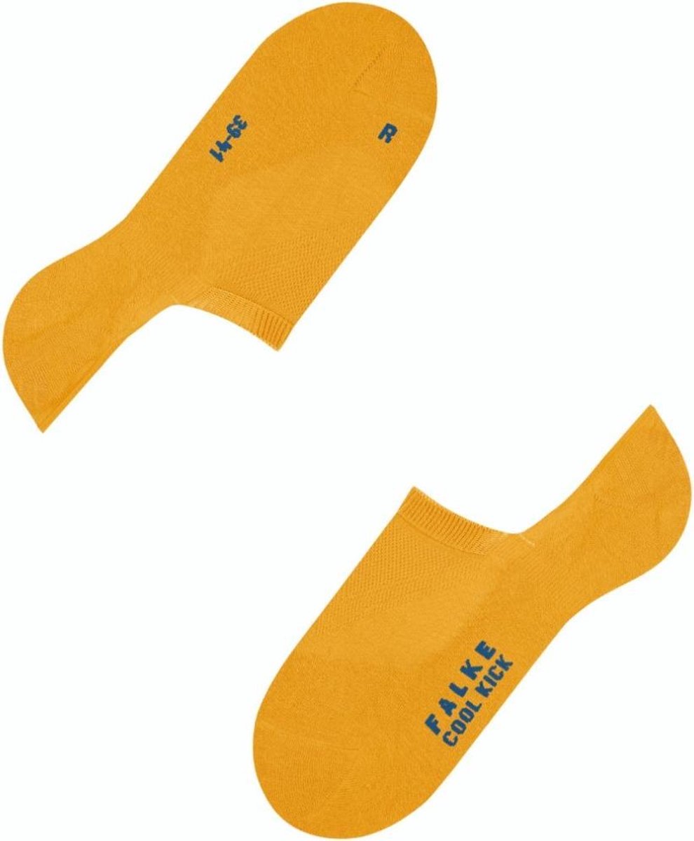 FALKE - maat 44-45- Cool Kick Unisex Kousenvoetjes - Geel