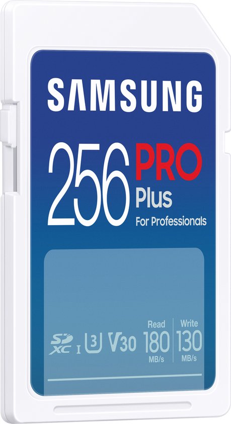 Samsung PRO Plus - SD Geheugenkaart - 256 GB