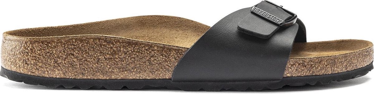 Birkenstock Madrid - 37 - Dames Slippers Small fit - Black
