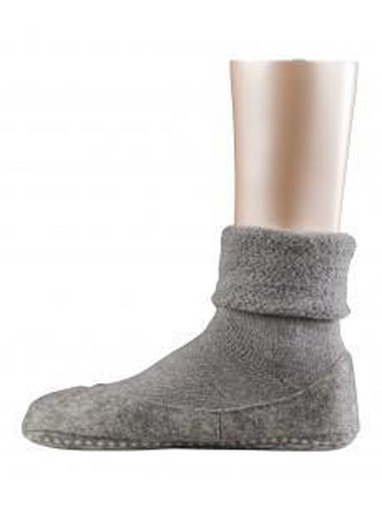 FALKE Cosyshoe Huissokken - Lichtgrijs - Maat 37-38