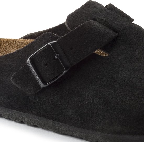 Birkenstock Boston VL - maat 45- SFB Narrow Unisex Clogs - Black