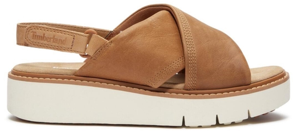Timberland - maat 41 - Safari Dawn BACKSTRAP Dames Sandalen - MEDIUM BEIGE FULL GRAIN