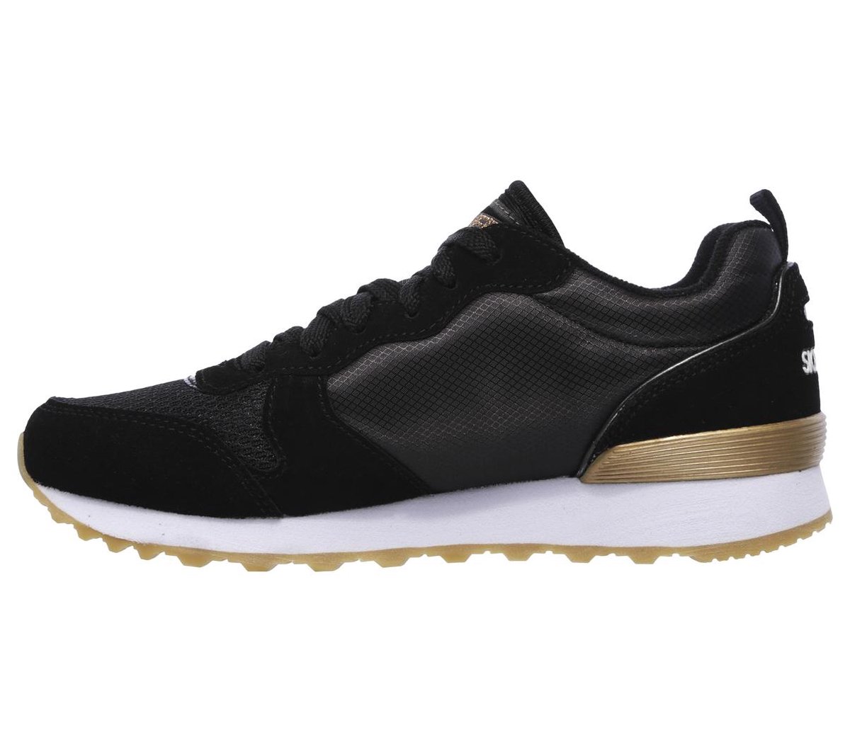 Skechers Retros-OG 85-Goldn Gurl Dames - 40 - Sneakers - Black