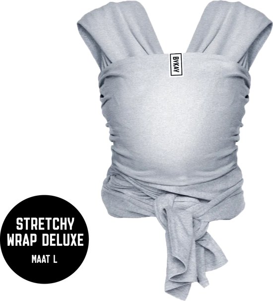 ByKay Stretchy Wrap Deluxe Ergonomische Draagdoek - Rekbare Draagdoek voor Newborn tm 18kg
