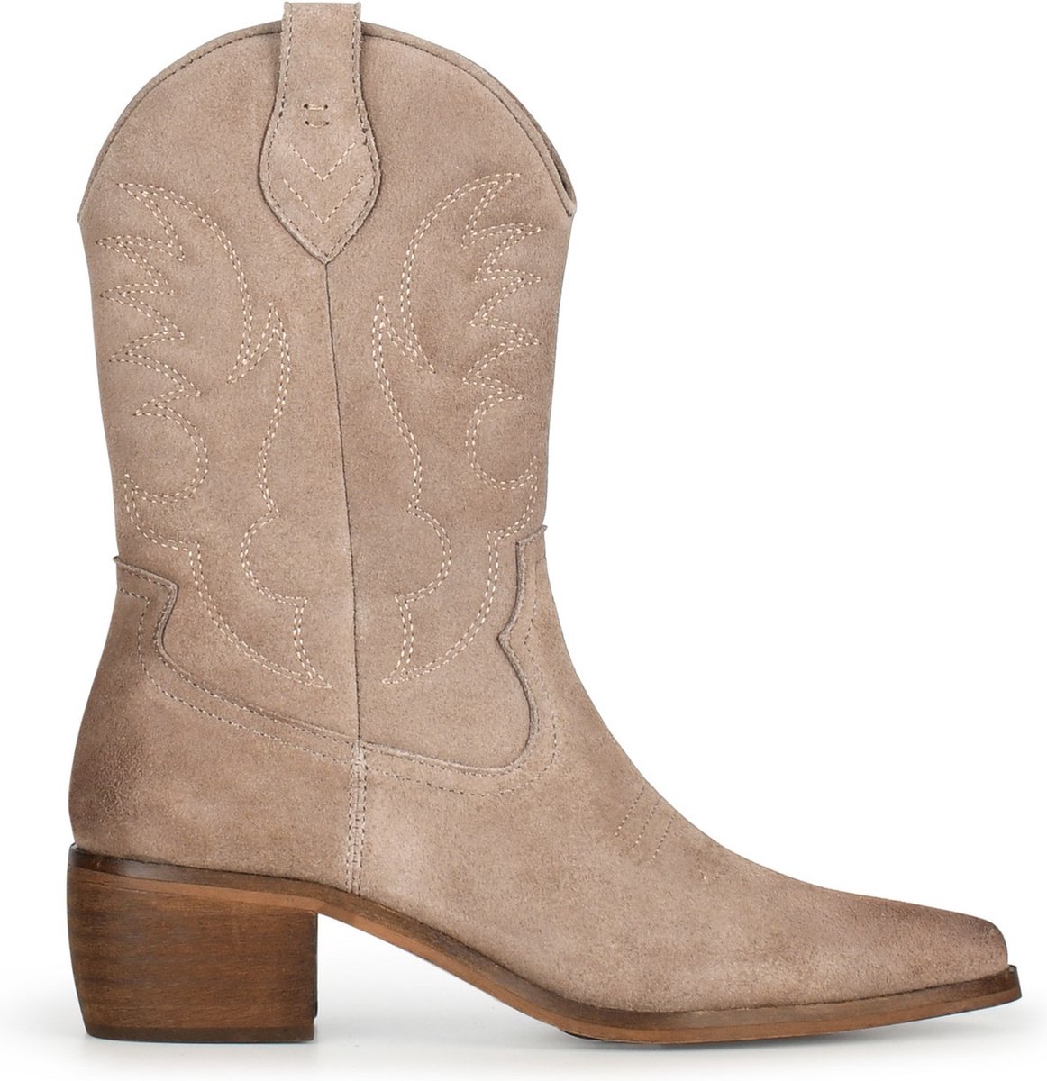 PS Poelman - Maat 39 - BABS Dames Western Laarzen - Beige