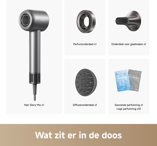 haar föhn, blow dryer, diffuser, parfumeringsonderdeel, onderdeel voor gladmaken