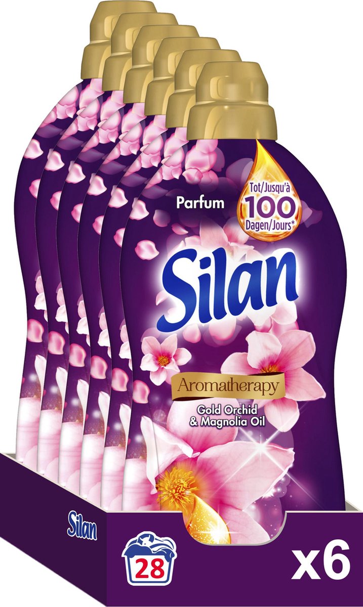 Silan Gold Orchid & Magnolia oil Wasverzachter - 168 wasbeurten