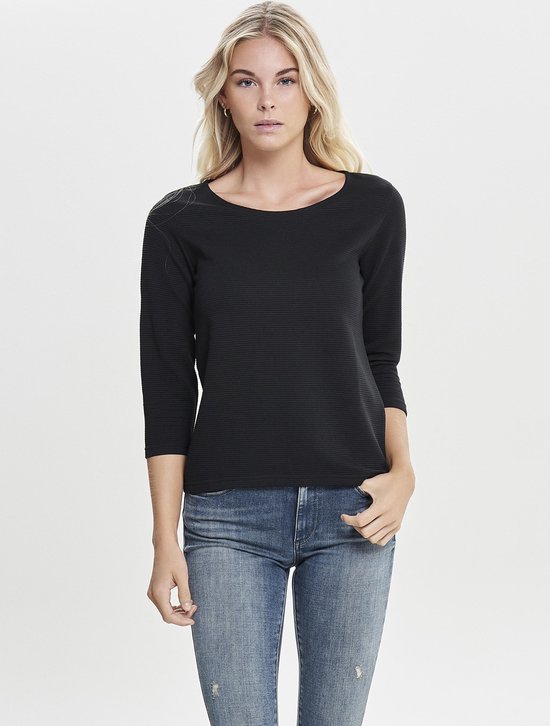 Jacqueline De Yong Saga Dames T-shirt - Maat S (36)