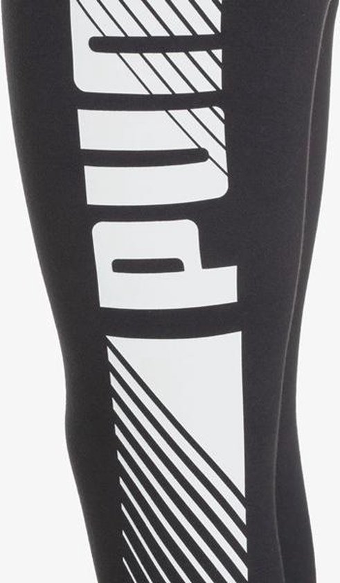PUMA ESS+ Graphic Leggings - M - Dames Sportlegging - Black