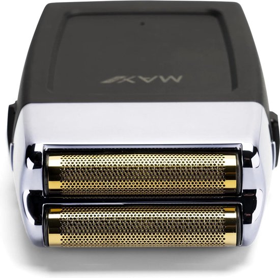 Max Pro Precision Shaver - Tondeuse Draadloos - Trimmer voor Mannen - Ultradun Goud Titaniumfolie Sc