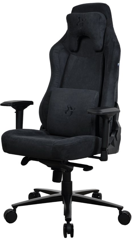 Arozzi Vernazza Gamingstoel - Supersoft™ Stof - Puur zwart
