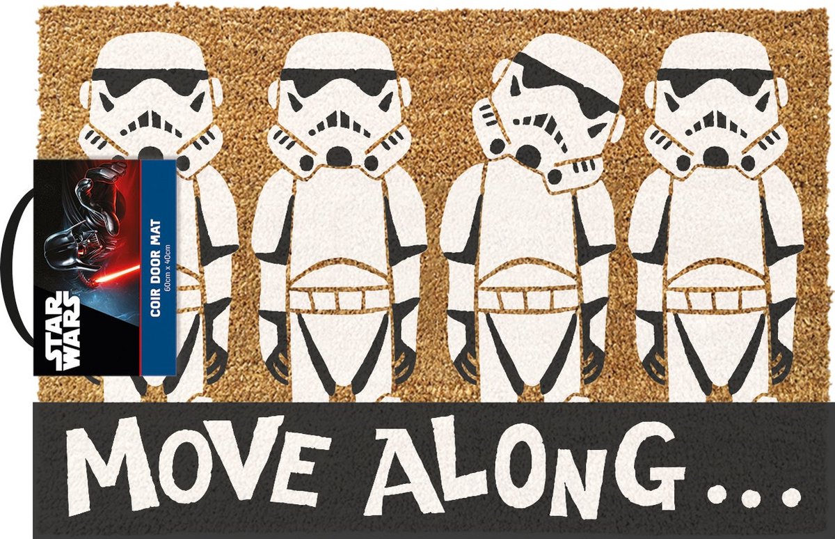 Star Wars Storm Trooper - Move Along Deurmat meerkleurig