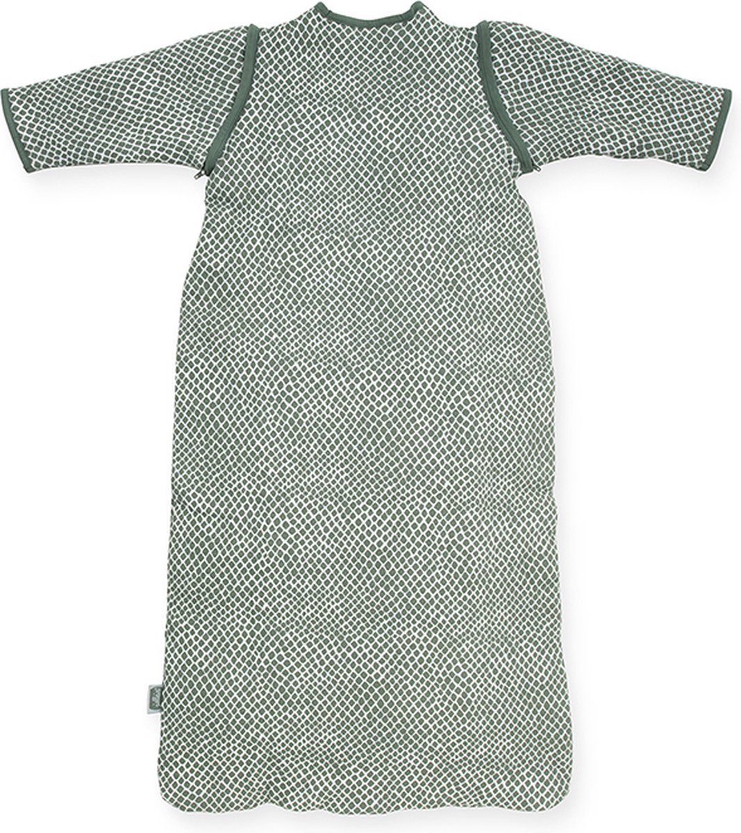 Jollein Baby Slaapzak 70cm Snake - Met Afritsbare Mouw - Ash Green